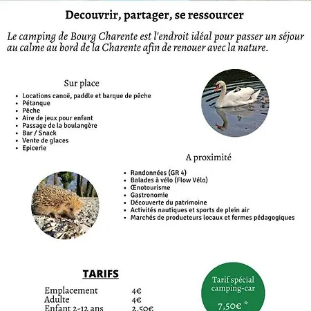 De Charente * Bourg-Charente